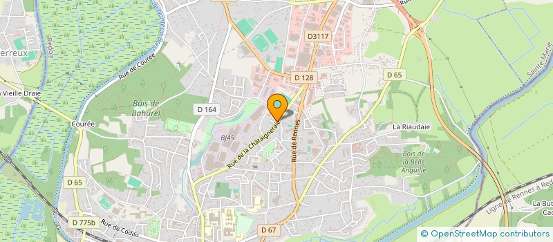 localisation de l'entreprise LE SOLEIL D OR EURL  REDON