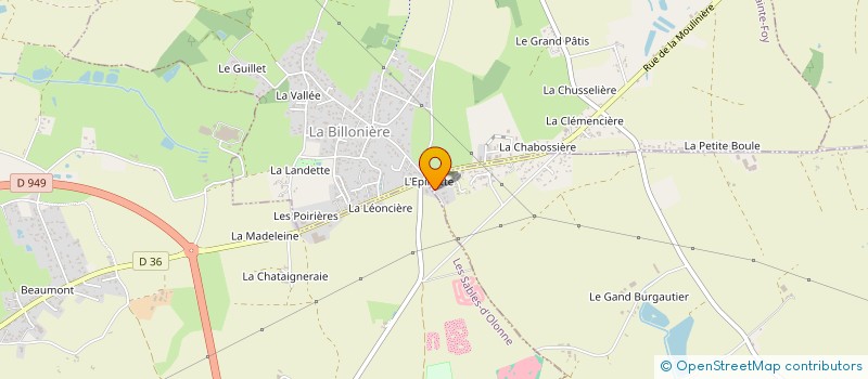 localisation de l'entreprise LE SOLEIL DE CAYOLA  TALMONT-SAINT-HILAIRE