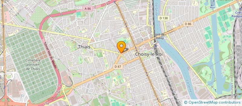 localisation de l'entreprise LE SOLEIL DE CHOISY à CHOISY-LE-ROI