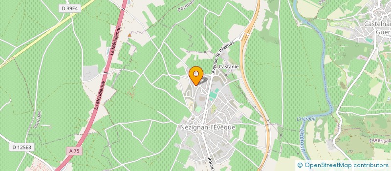 localisation de l'entreprise LE SOLEIL DE LA FIGUERAIE  NEZIGNAN-L'EVEQUE