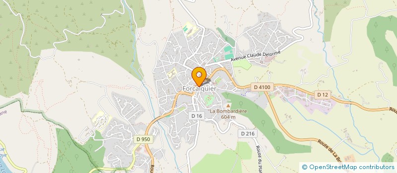 localisation de l'entreprise LE SOLEIL DE PROVENCE à FORCALQUIER