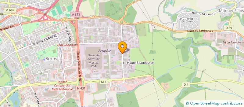 localisation de l'entreprise LE SOLEIL DE TURQUIE à METZ