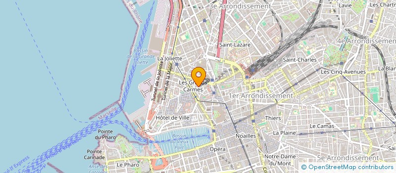 localisation de l'entreprise LE SOLEIL DE ZARZIS à MARSEILLE