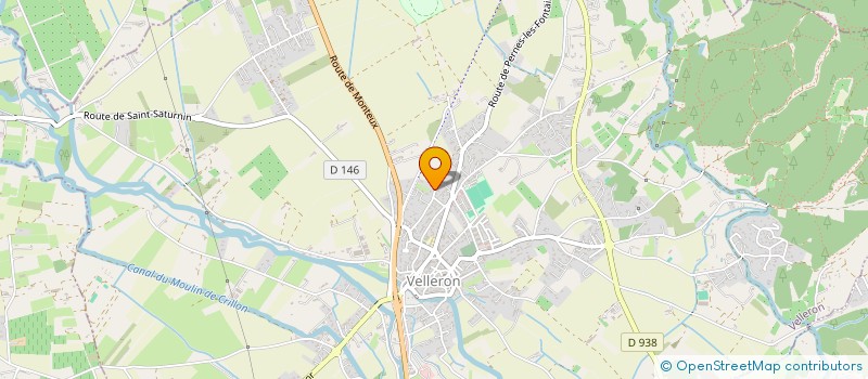 localisation de l'entreprise LE SOLEIL DES AINES  L'ISLE-SUR-LA-SORGUE