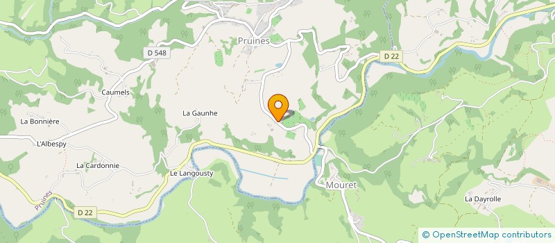 localisation de l'entreprise LE SOLEIL DES COLLINES à CONQUES-EN-ROUERGUE