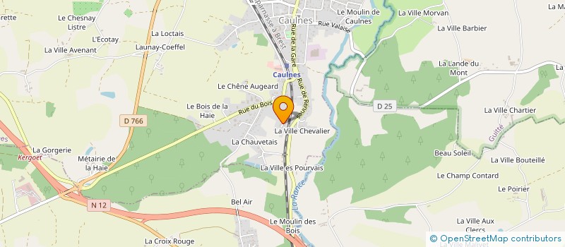 localisation de l'entreprise LE SOLEIL DU HAUT PAS  CAULNES