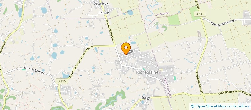 localisation de l'entreprise LE SOLEIL DU LEVANT à SAINTE-ANNE