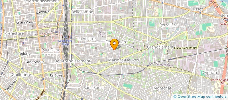 localisation de l'entreprise LE SOLEIL DU LUBERON  LYON