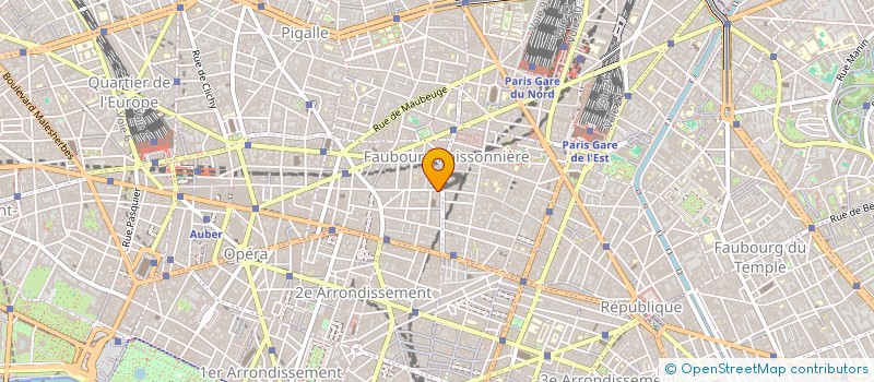 localisation de l'entreprise LE SOLEIL DU PORTUGAL à PARIS