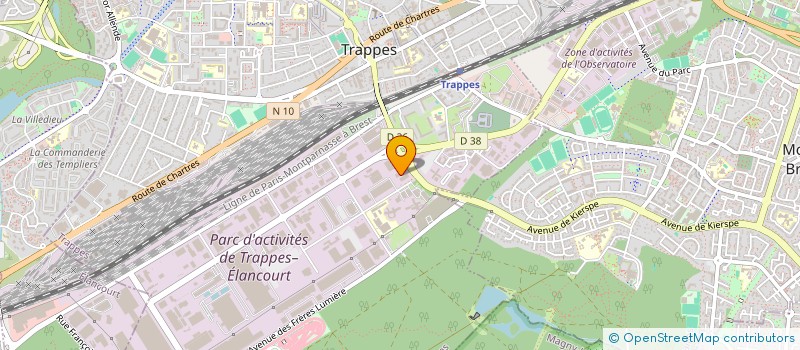 localisation de l'entreprise LE SOLEIL DU PORTUGAL  TRAPPES