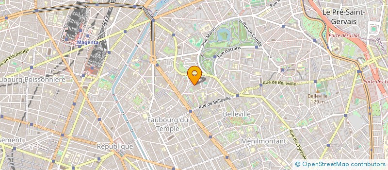 localisation de l'entreprise LE SOLEIL, LE VENT  PARIS