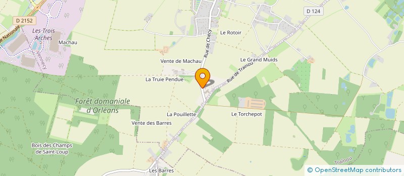 localisation de l'entreprise LE SOLEIL LEVAIN DE VENNECY à VENNECY
