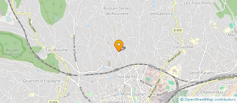 localisation de l'entreprise LE SOLEIL SUR LE TOIT à NIMES