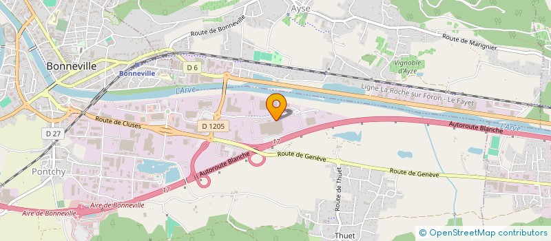 localisation de l'entreprise LE SOLEIL SUR MA MAISON  PERS-JUSSY