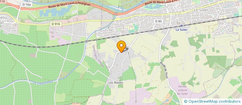 localisation de l'entreprise LE SOLER ENDUIT à LE SOLER
