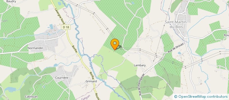 localisation de l'entreprise LE SOLING  SAINT-CIERS-D'ABZAC