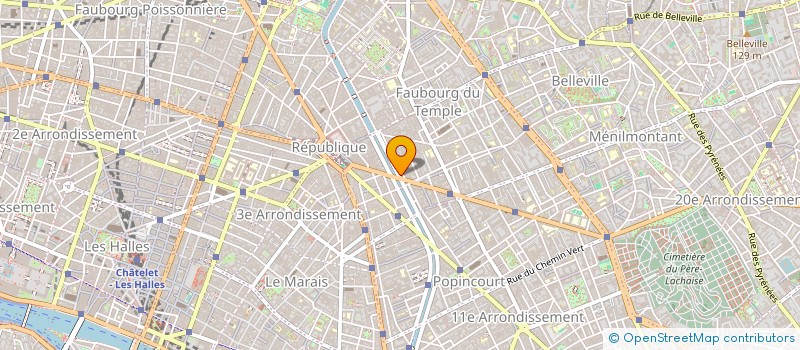 localisation de l'entreprise LE SOLO  PARIS