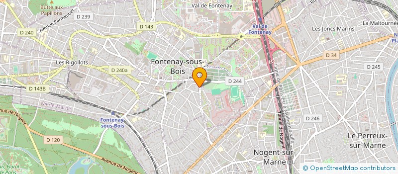 localisation de l'entreprise LE SOMAIL à FONTENAY-SOUS-BOIS