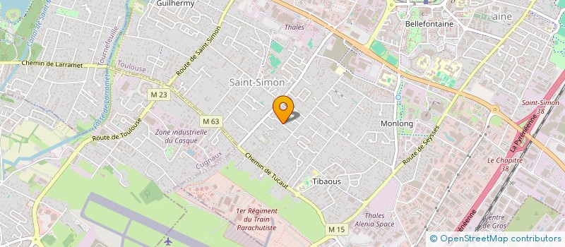localisation de l'entreprise LE SOMMEIL OCCITAN à TOULOUSE