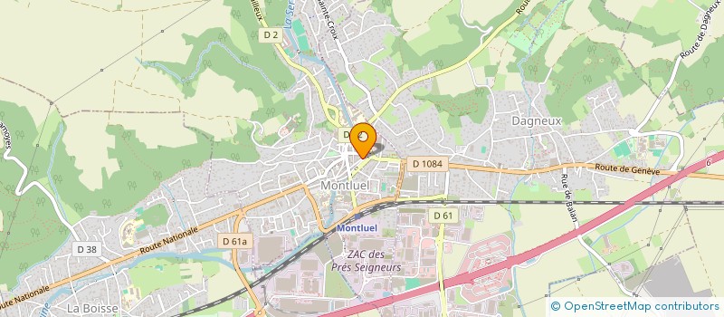 localisation de l'entreprise LE SON'ART  THIL