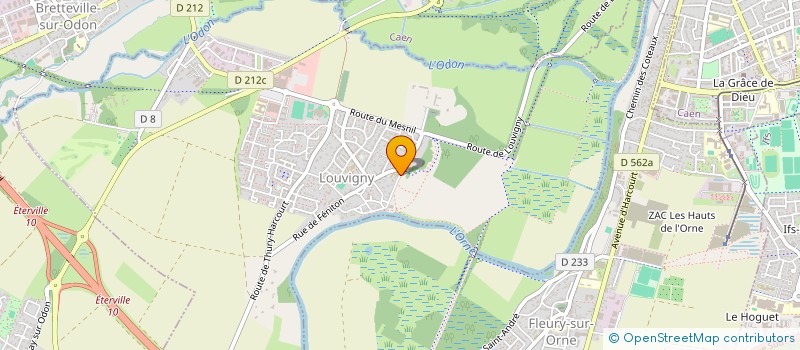 localisation de l'entreprise LE SON DE LA LOUV'  LOUVIGNY