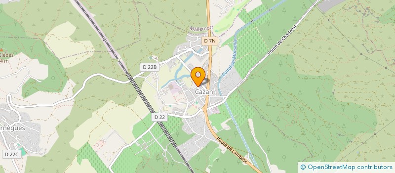 localisation de l'entreprise LE SON DES MOTS  VERNEGUES