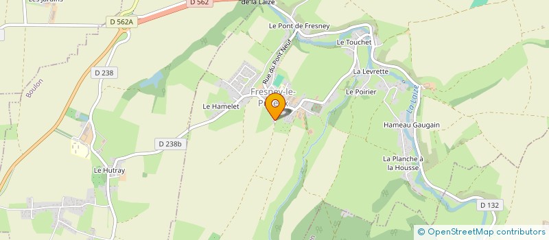 localisation de l'entreprise LE SON DU BOZ  FRESNEY-LE-PUCEUX