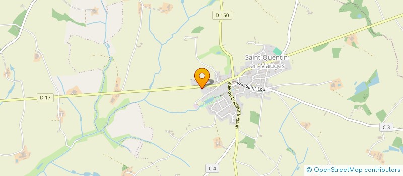 localisation de l'entreprise LE SON DU GONG à MONTREVAULT-SUR-EVRE