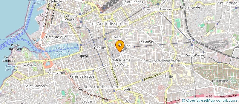 localisation de l'entreprise LE SON DU POULPE à MARSEILLE