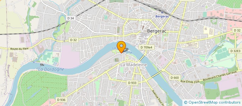 localisation de l'entreprise LE SON DU TAM TAM à BERGERAC