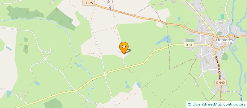 localisation de l'entreprise LE SON DU VENT  SAINT-HILAIRE-EN-LIGNIERES