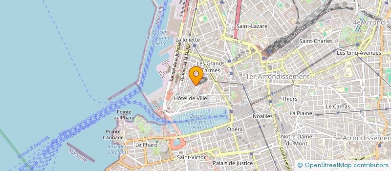 localisation de l'entreprise LE SON ECLAIRE à MARSEILLE