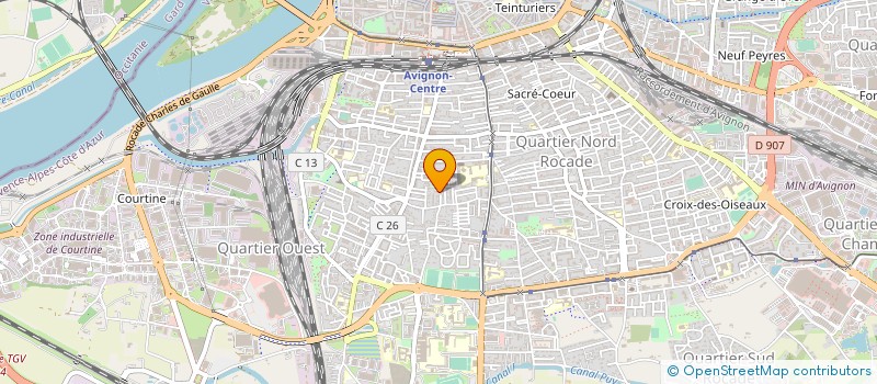 localisation de l'entreprise LE SONGE  AVIGNON