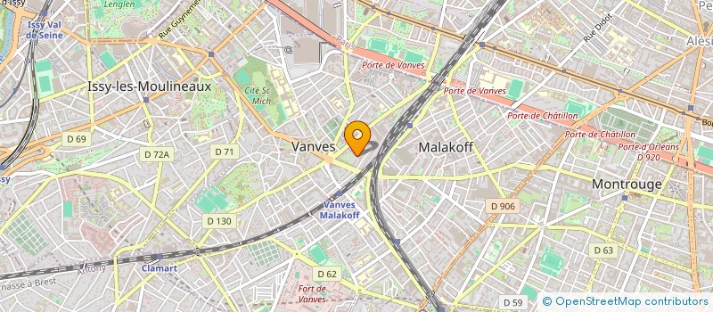 localisation de l'entreprise LE SONGE DE CASANDRE à VANVES