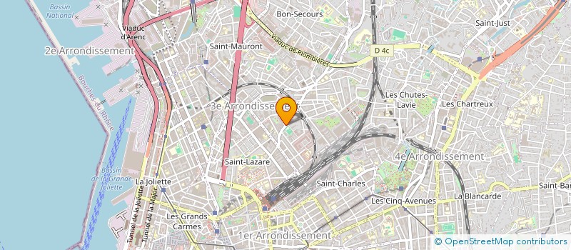 localisation de l'entreprise LE SONGE DE MARINE à MARSEILLE