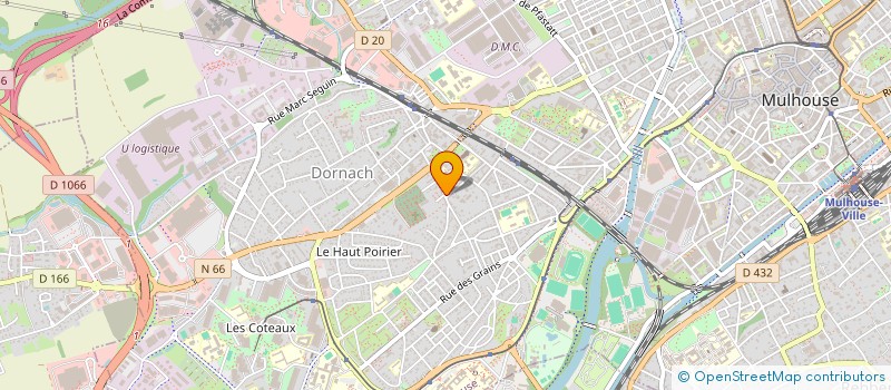 localisation de l'entreprise LE SORELLE  MULHOUSE