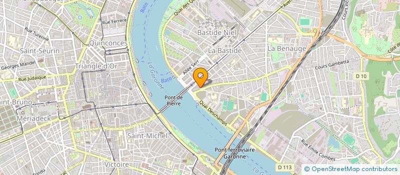 localisation de l'entreprise LE SORGHO DISTRIBUTION à BORDEAUX