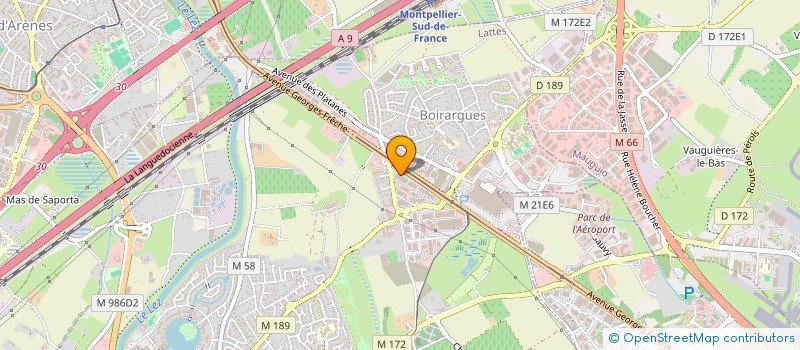 localisation de l'entreprise LE SORIECH à LATTES