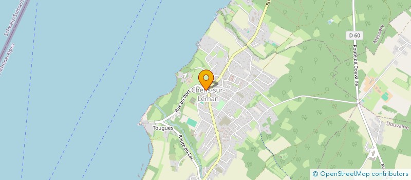 localisation de l'entreprise LE SORIN  CHENS-SUR-LEMAN