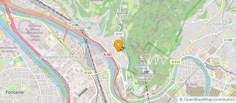 localisation de l'entreprise LE SOU DE L'ECOLE SIMONE VEIL  SAINT-MARTIN-LE-VINOUX