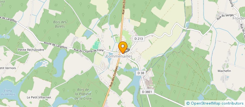 localisation de l'entreprise LE SOU DES ECOLES DE FROCO ET VIBO'G  COMMENAILLES