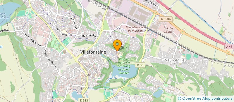localisation de l'entreprise LE SOU DES MOMES à VAULX-MILIEU