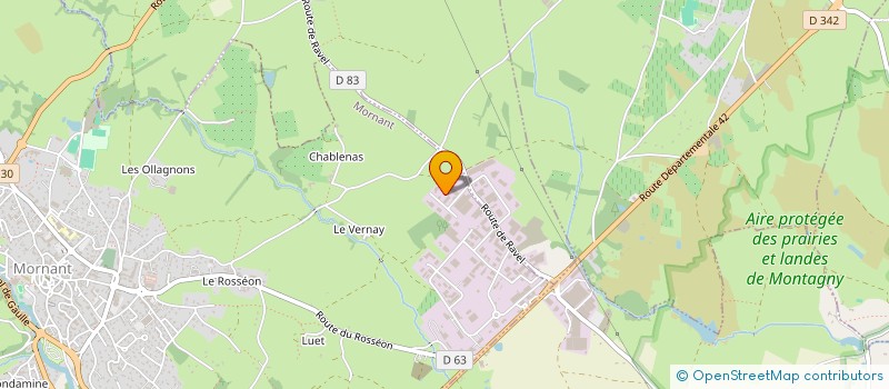 localisation de l'entreprise LE SOUCI DU HERISSON  LA VINEUSE SUR FREGANDE