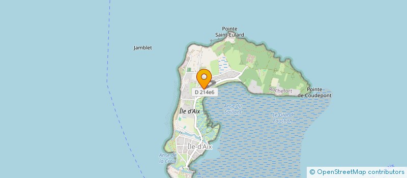 localisation de l'entreprise LE SOUFFLE CO-CREATEUR  ILE-D'AIX