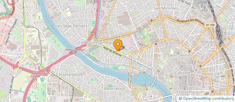 localisation de l'entreprise LE SOUFFLE DE L'AUTAN à TOULOUSE