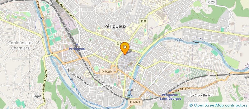 localisation de l'entreprise LE SOUFFLE DES MUSES à PERIGUEUX