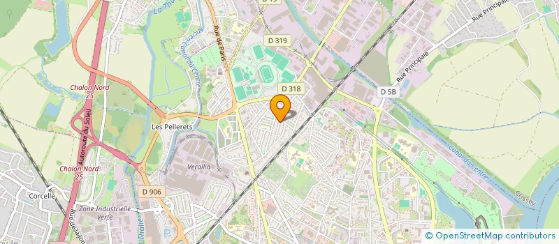 localisation de l'entreprise LE SOUFFLE DES REVES à CHALON-SUR-SAONE