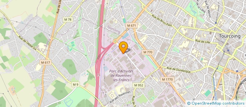 localisation de l'entreprise LE SOUFFLE DU NORD à MARCQ-EN-BARŒUL