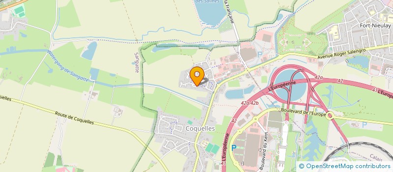 localisation de l'entreprise LE SOUFFLE MAGIQUE  COQUELLES