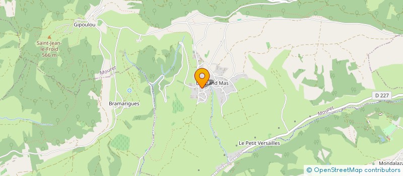 localisation de l'entreprise LE SOULICOU  MOURET